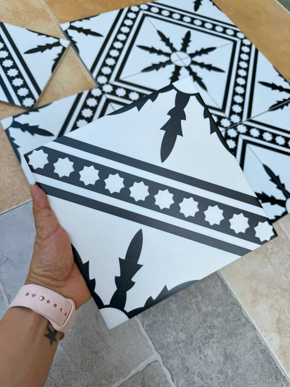Gạch Bông Men 20x20cm SGT__398