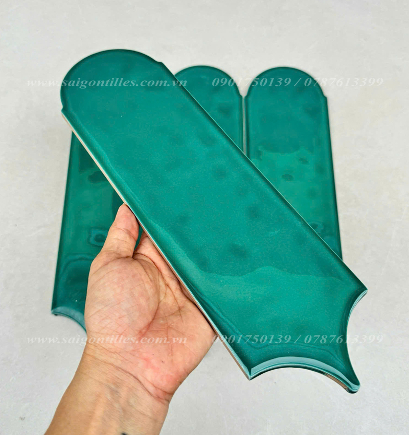 Gạch thẻ lông vũ màu xanh nhạt SGT__ 9306C