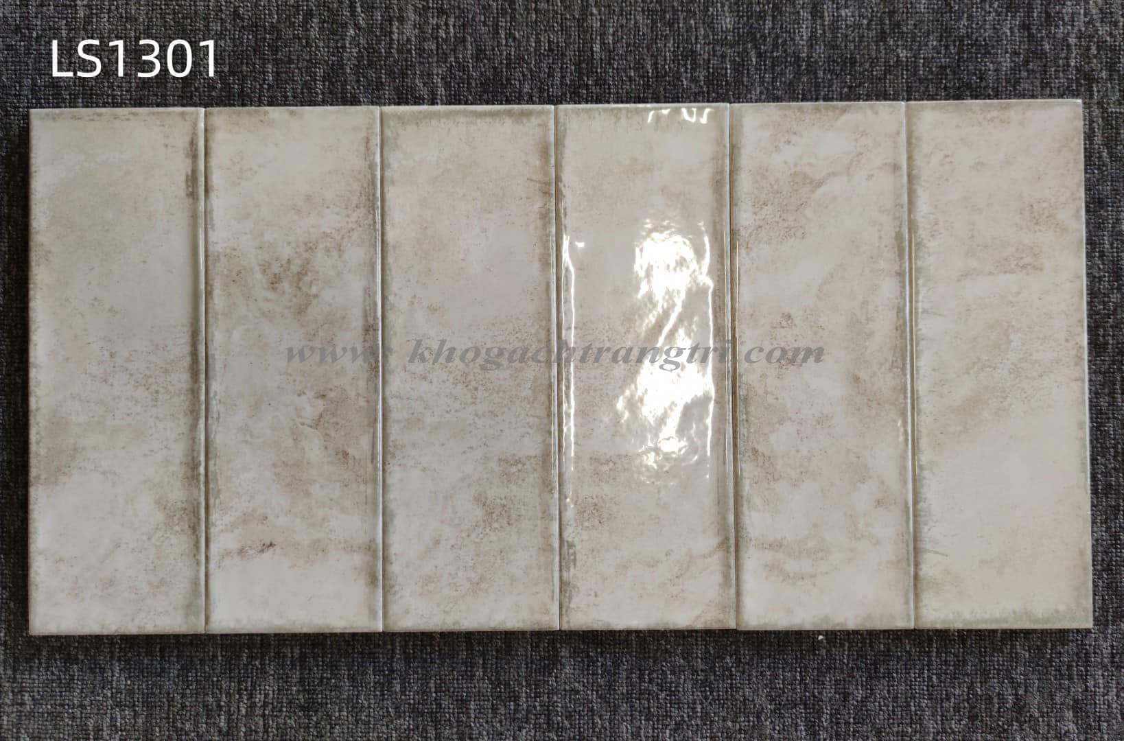 Gạch thẻ trang trí nhập khẩu 10x30cm LS_13001