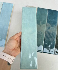 Gạch thẻ gợn sóng màu xanh SGT_7532P3
