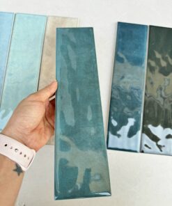 Gạch thẻ gợn sóng màu xanh SGT_7532P5