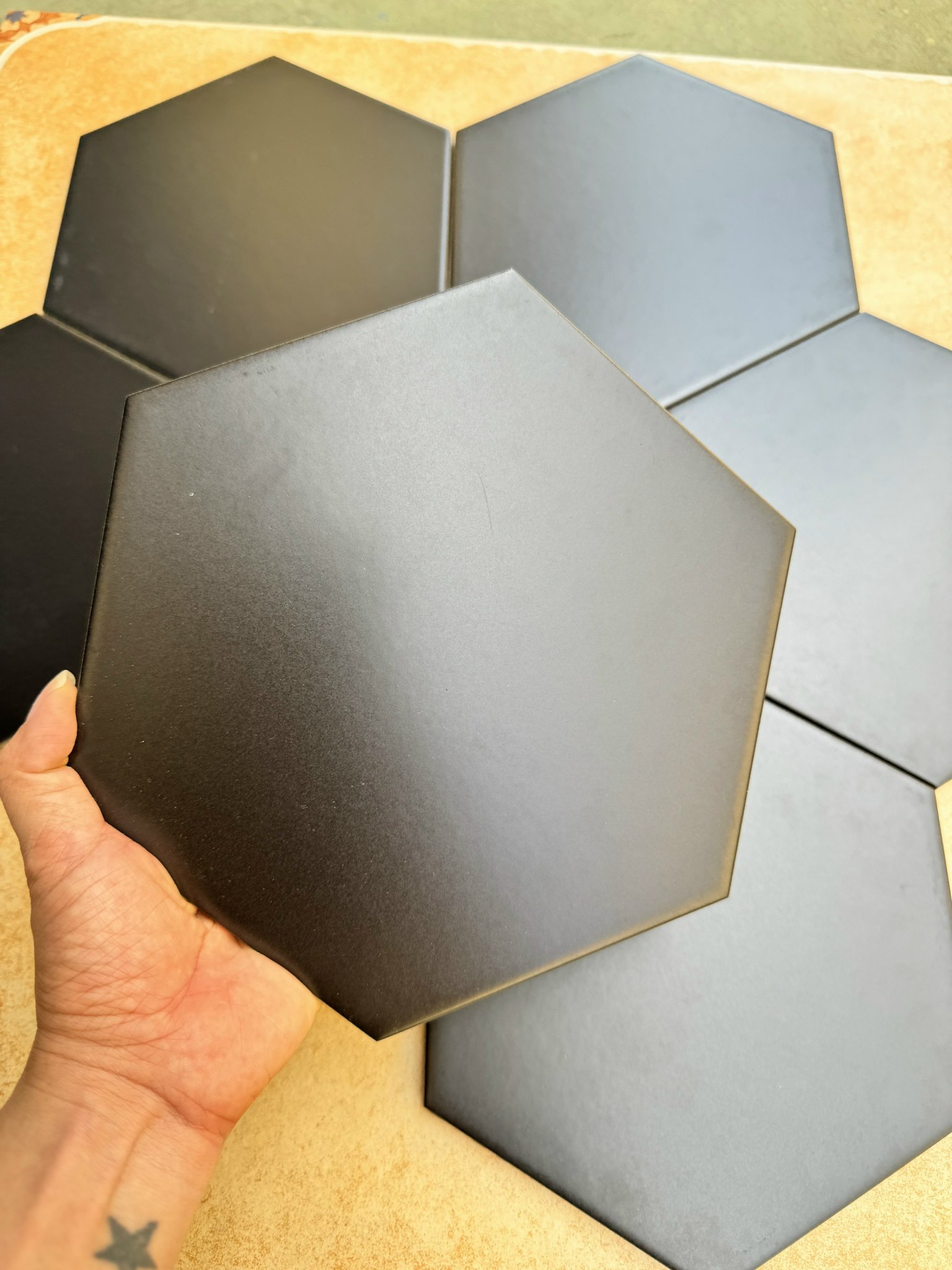 Gạch bông lục giác 20x23cm SGT_23200