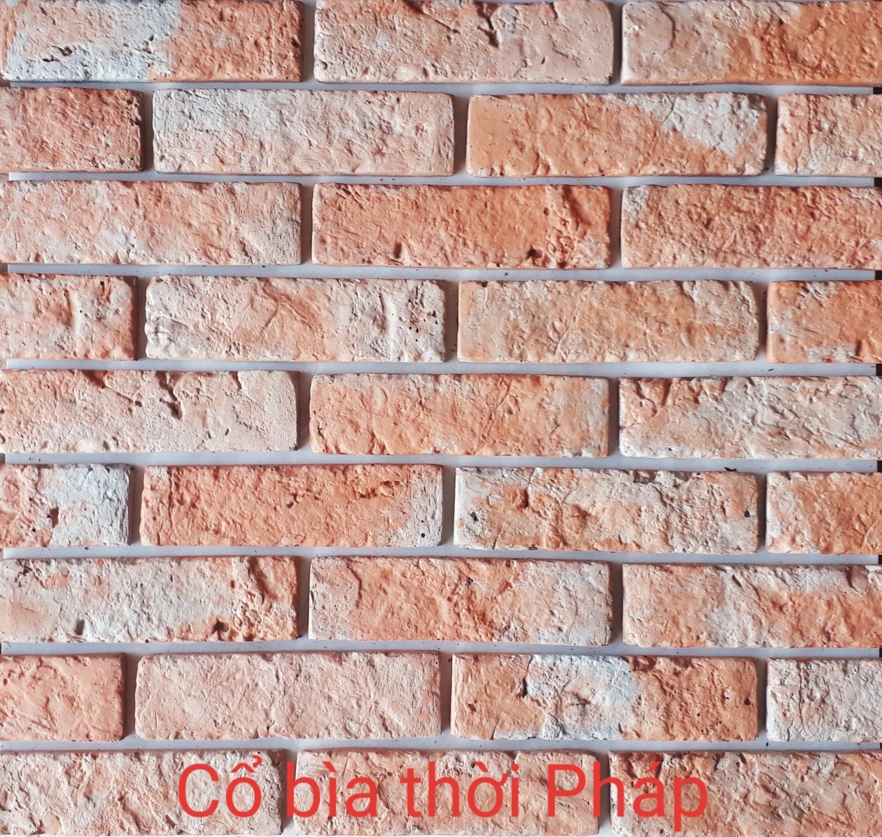 Gạch cổ bìa thời Pháp