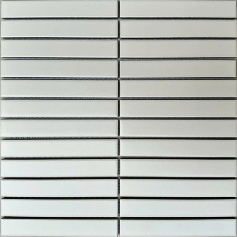 Gạch Mosaic Que Đũa Màu trắng T2201M