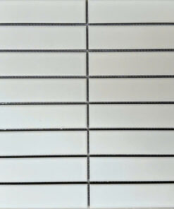 Gạch Mosaic Que Đũa Màu trắng T3201M