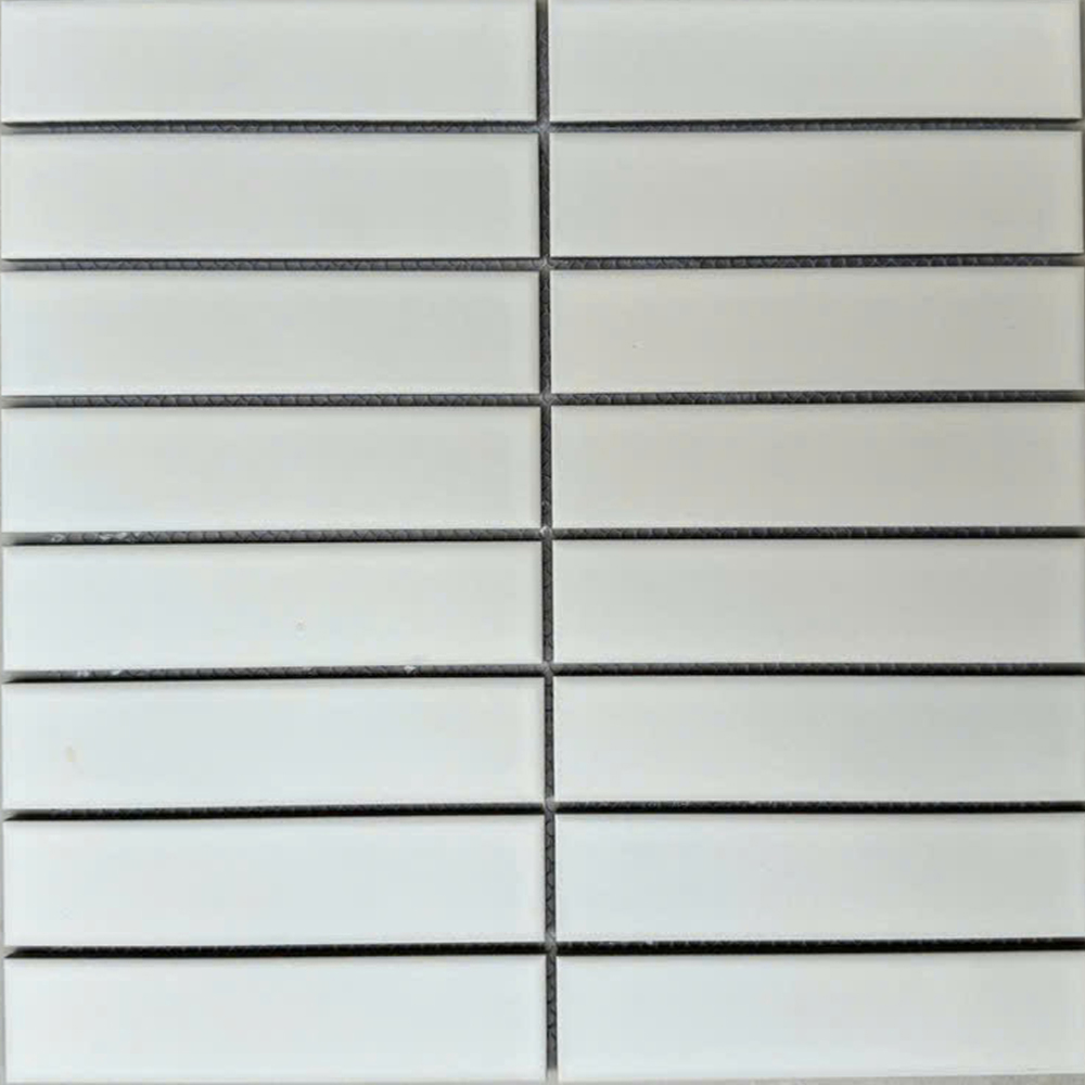 Gạch Mosaic Que Đũa Màu trắng T3201M