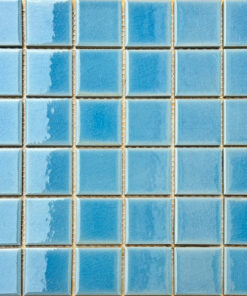 Gạch Mosaic Gốm Rạn 1 Lớp Màu Xanh Nhạt SGT_960