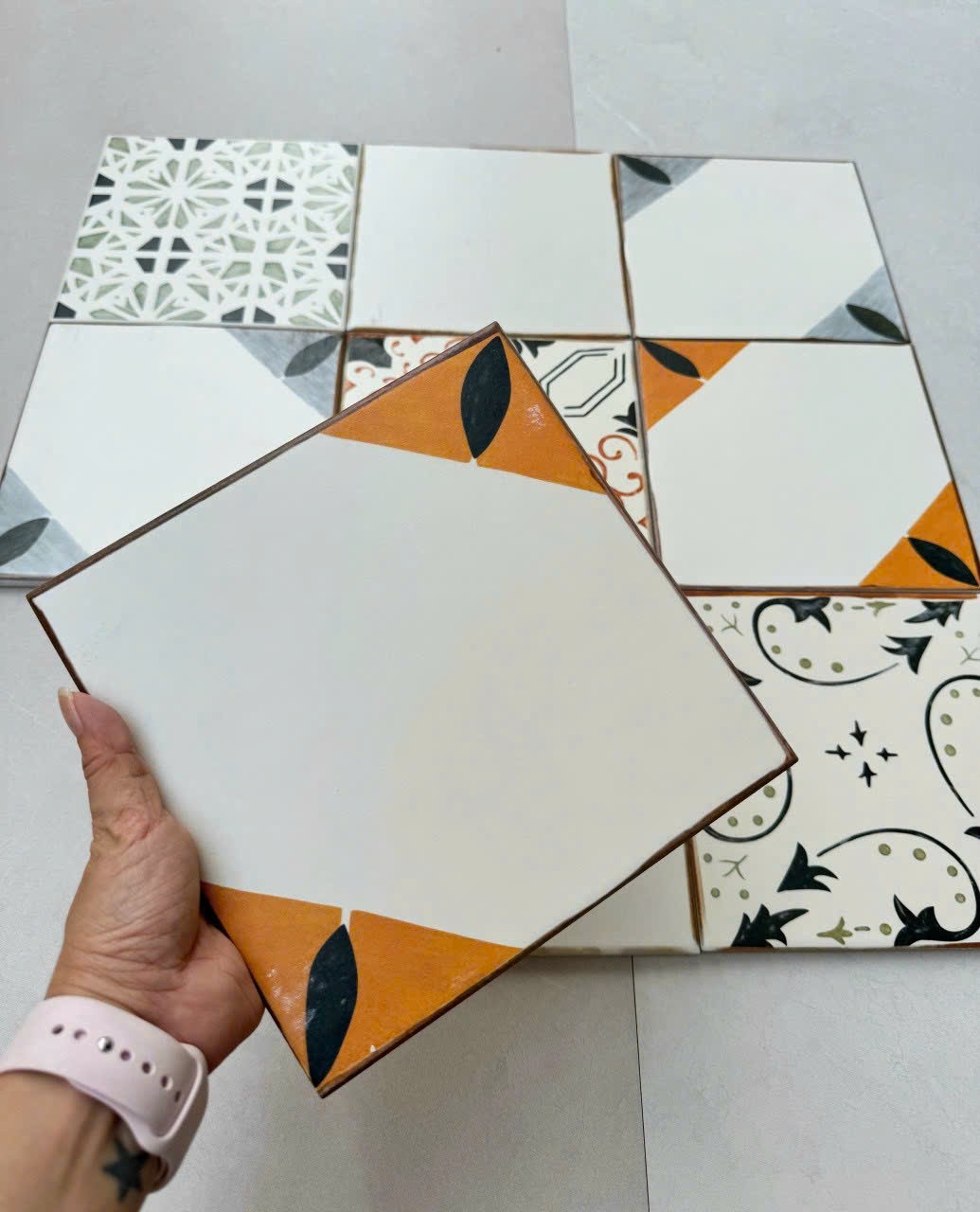 Gạch Bông Men 20x20cm SGT_263
