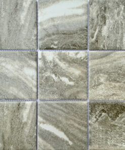 Gạch mosaic gốm sứ màu xám vân đá 97M09