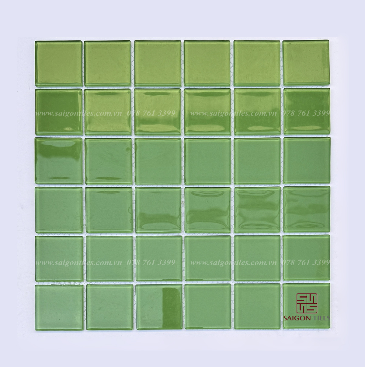 Gạch mosaic thủy tinh lát hồ bơi SGT_ 4830
