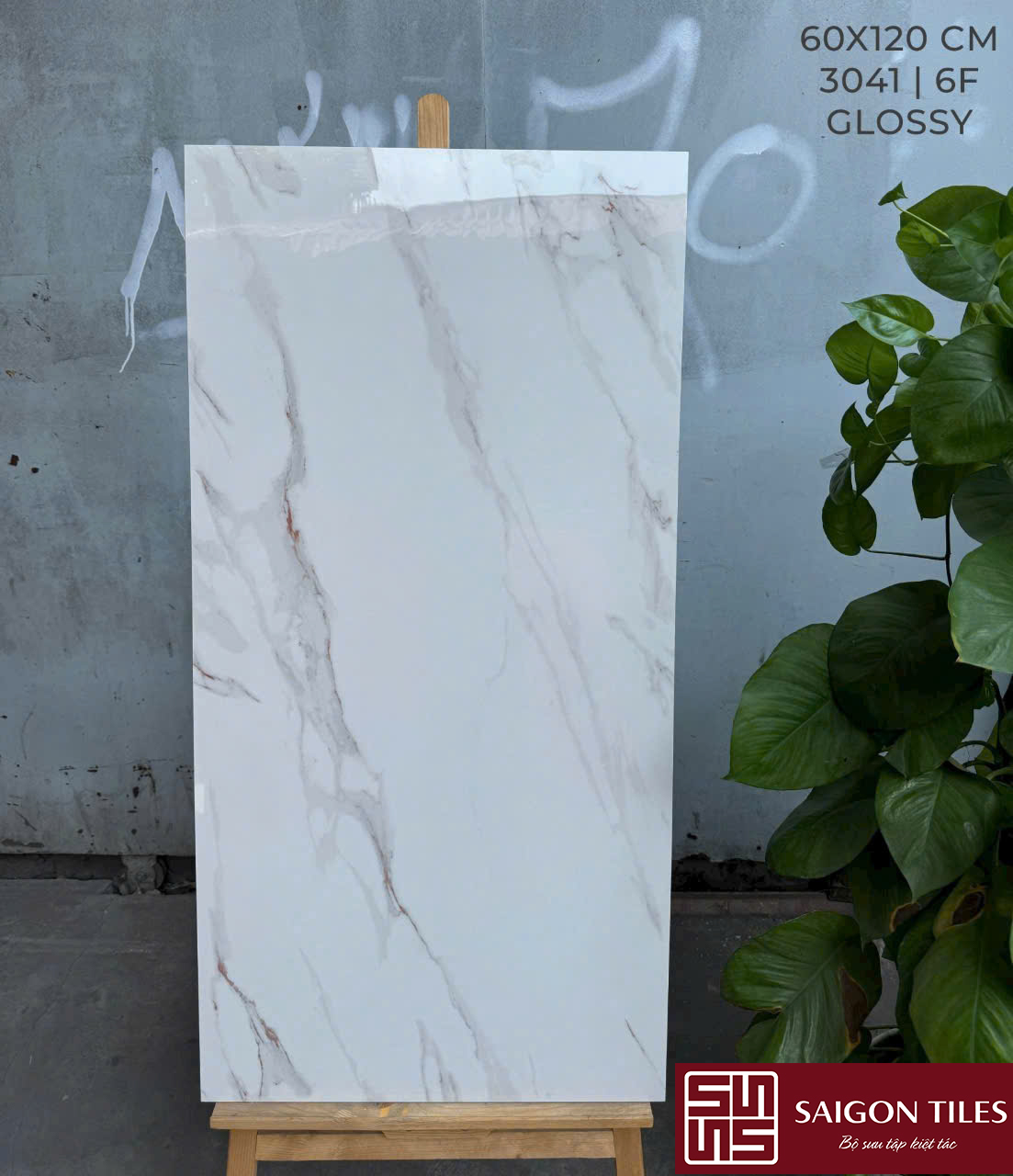 Gạch 60x120cm bóng kiếng nhập khẩu Ấn Độ_SGT_3041