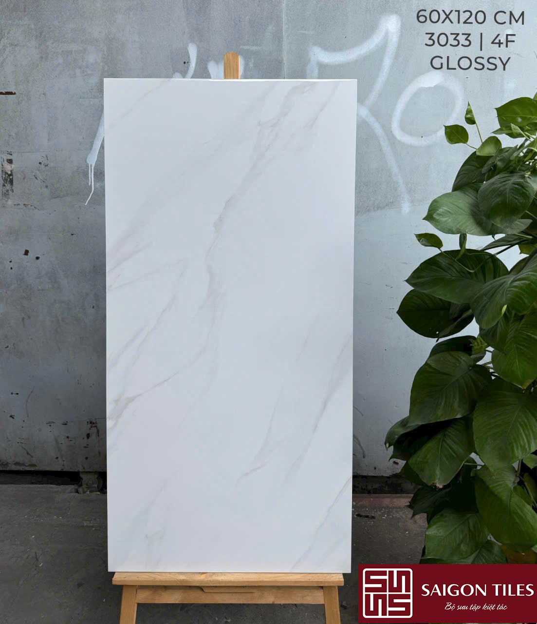 Gạch 60x120cm bóng kiếng nhập khẩu Ấn Độ_SGT_3033