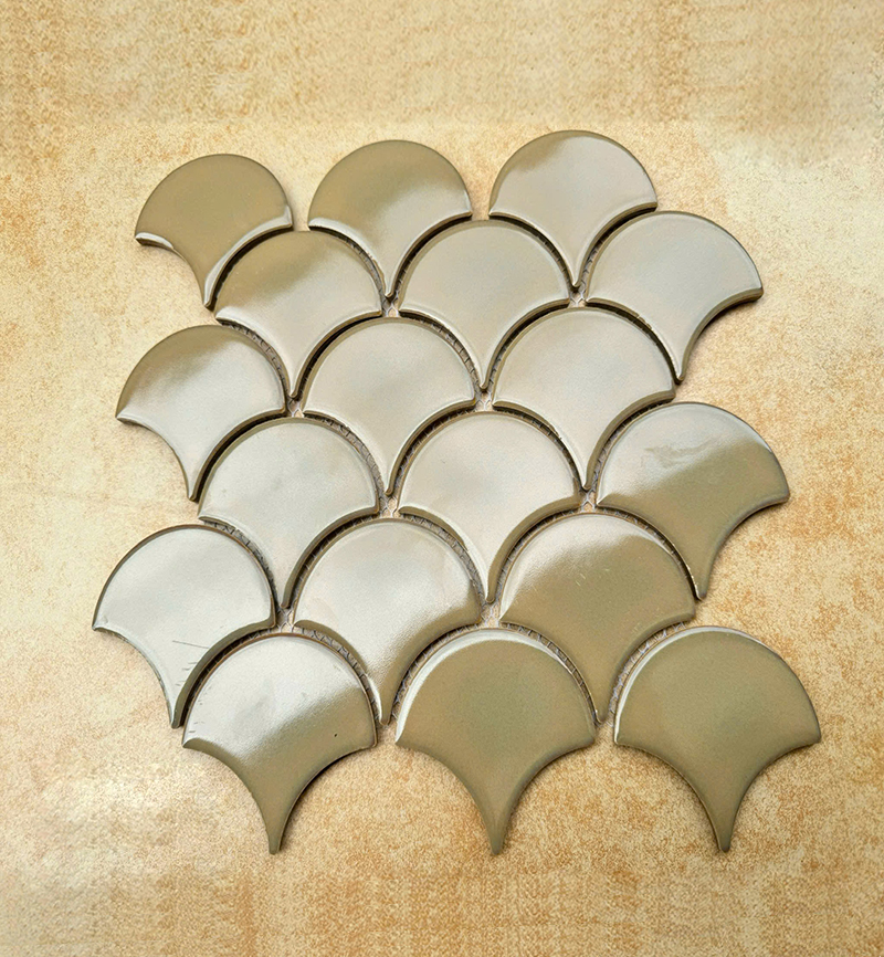 Gạch mosaic vảy cá men trơn bóng SGT_K902