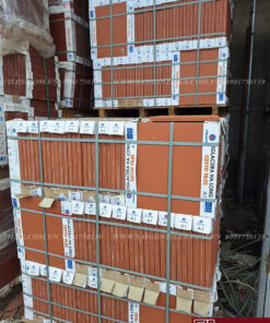 Gạch gốm Hạ Long không tráng men màu đỏ