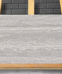 Gạch vân đá travertine nhập khẩu 60×120 màu xám