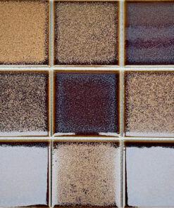 Gạch mosaic gốm sứ men rạn màu nâu SGT_1018