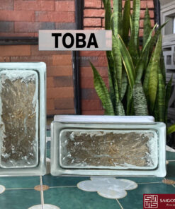 Gạch kính chữ nhật Toba (Mặt Nước) 80352