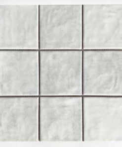 Gạch mosaic gốm sứ màu trắng xám SGT_A01