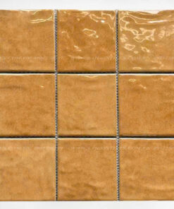 Gạch mosaic gốm sứ màu cam SGT_A09