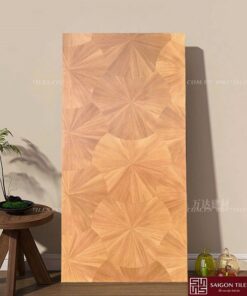 Gạch giả gỗ lá sen nhập khẩu Trung Quốc 1206HY01